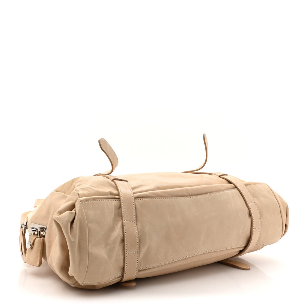 Nappa New Look Tote Beige