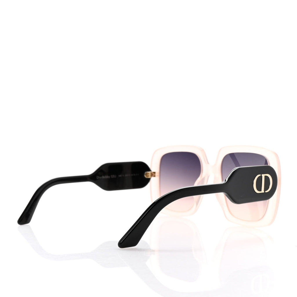 Acetate Diorbobby S2U Sunglasses Pink Black