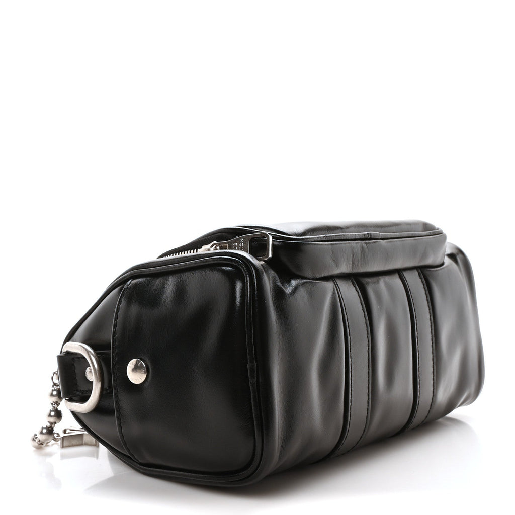 Calfskin Cargo Keepall Bandouliere 25 Black