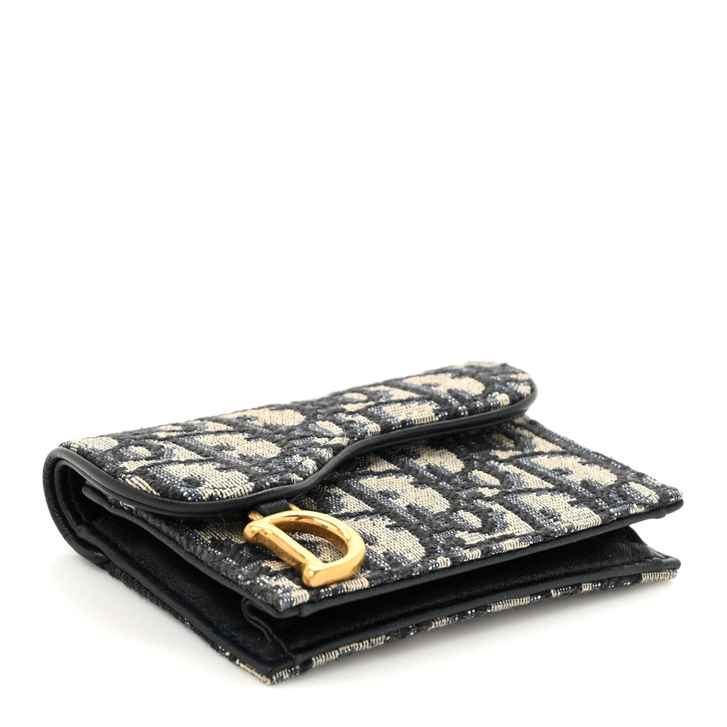 Oblique Saddle  Holder Blue