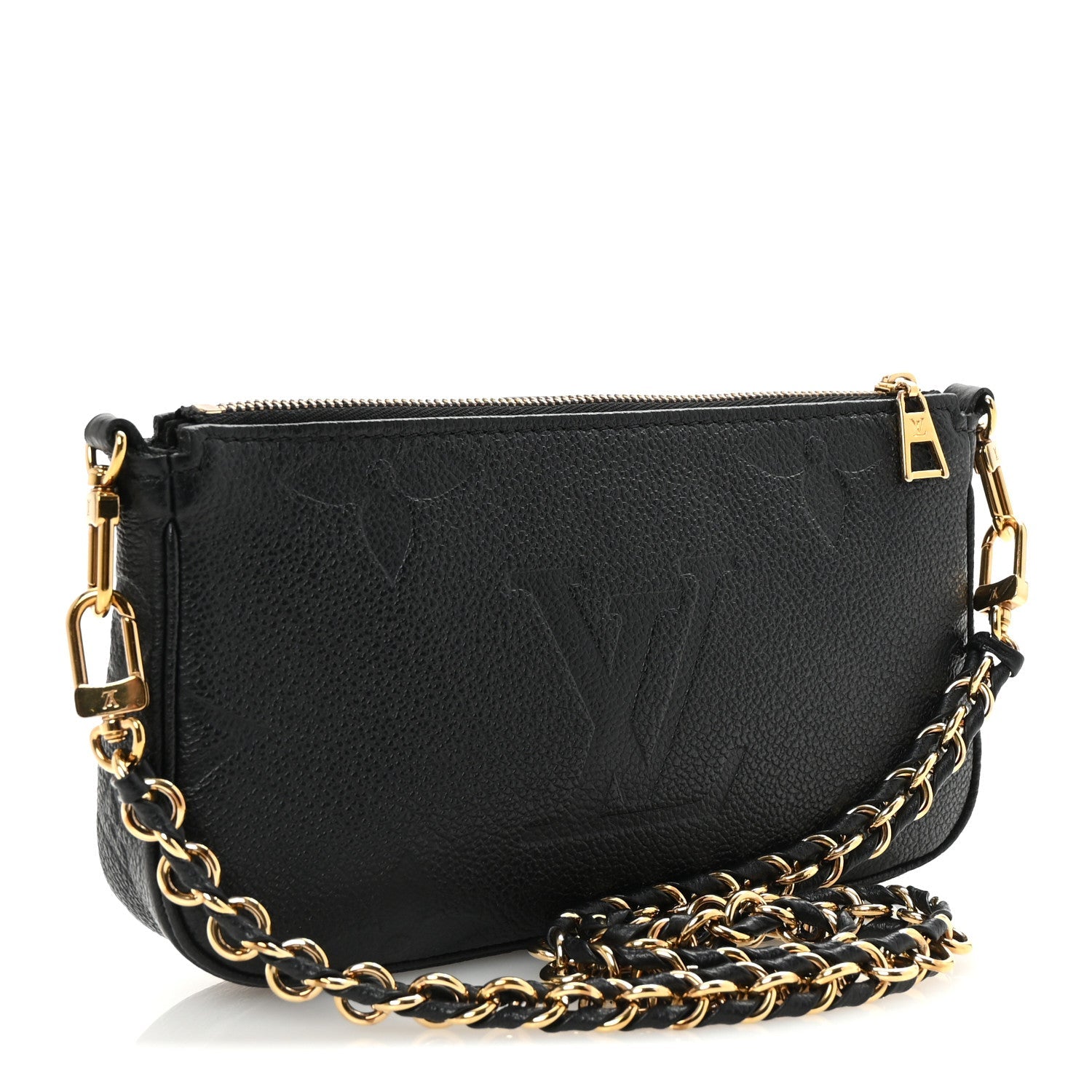 Empreinte Monogram Giant Multi Pochette Accessories Mini Pochette Black