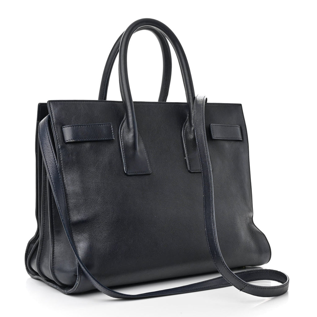 Calfskin Small Sac De Jour Navy
