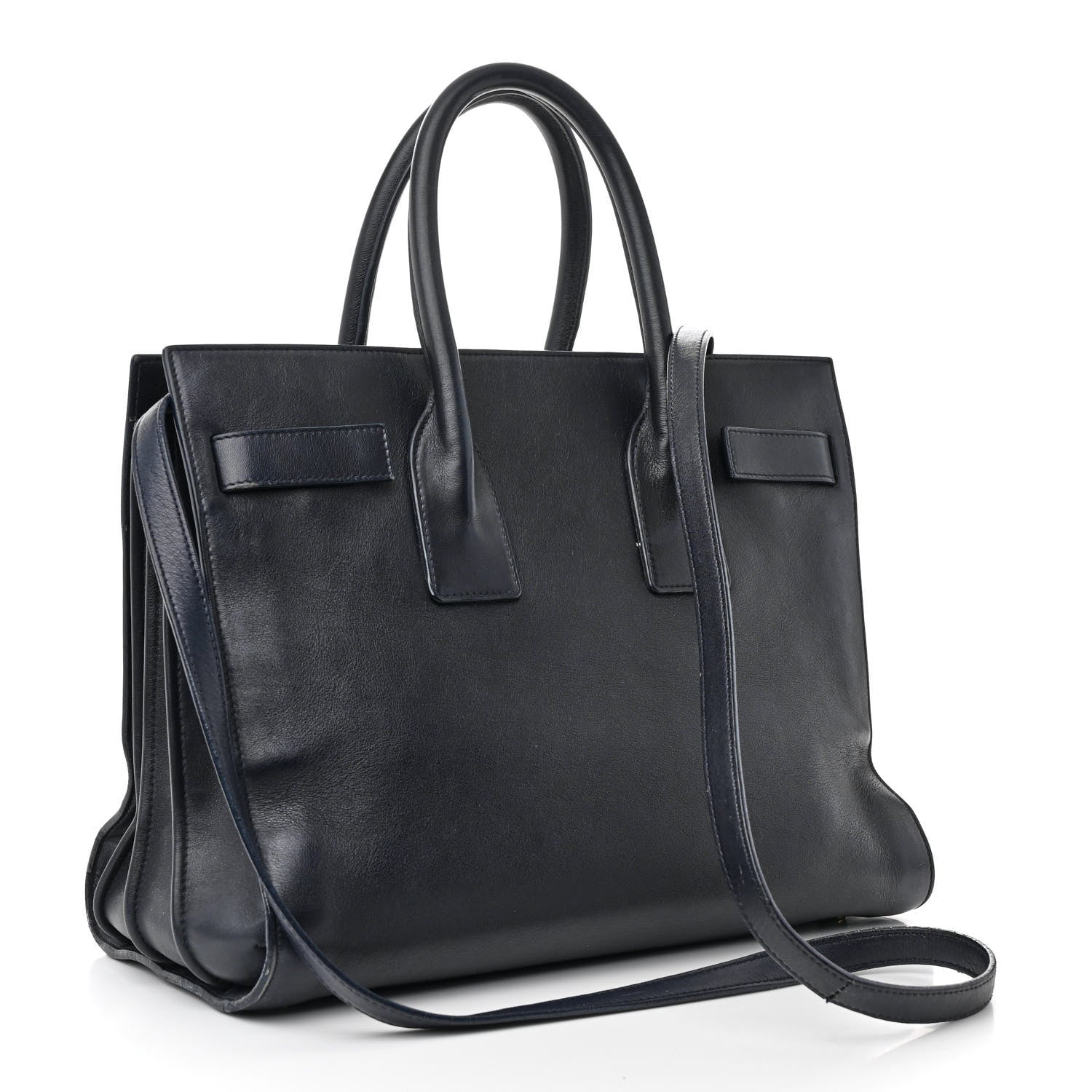 Calfskin Small Sac De Jour Navy