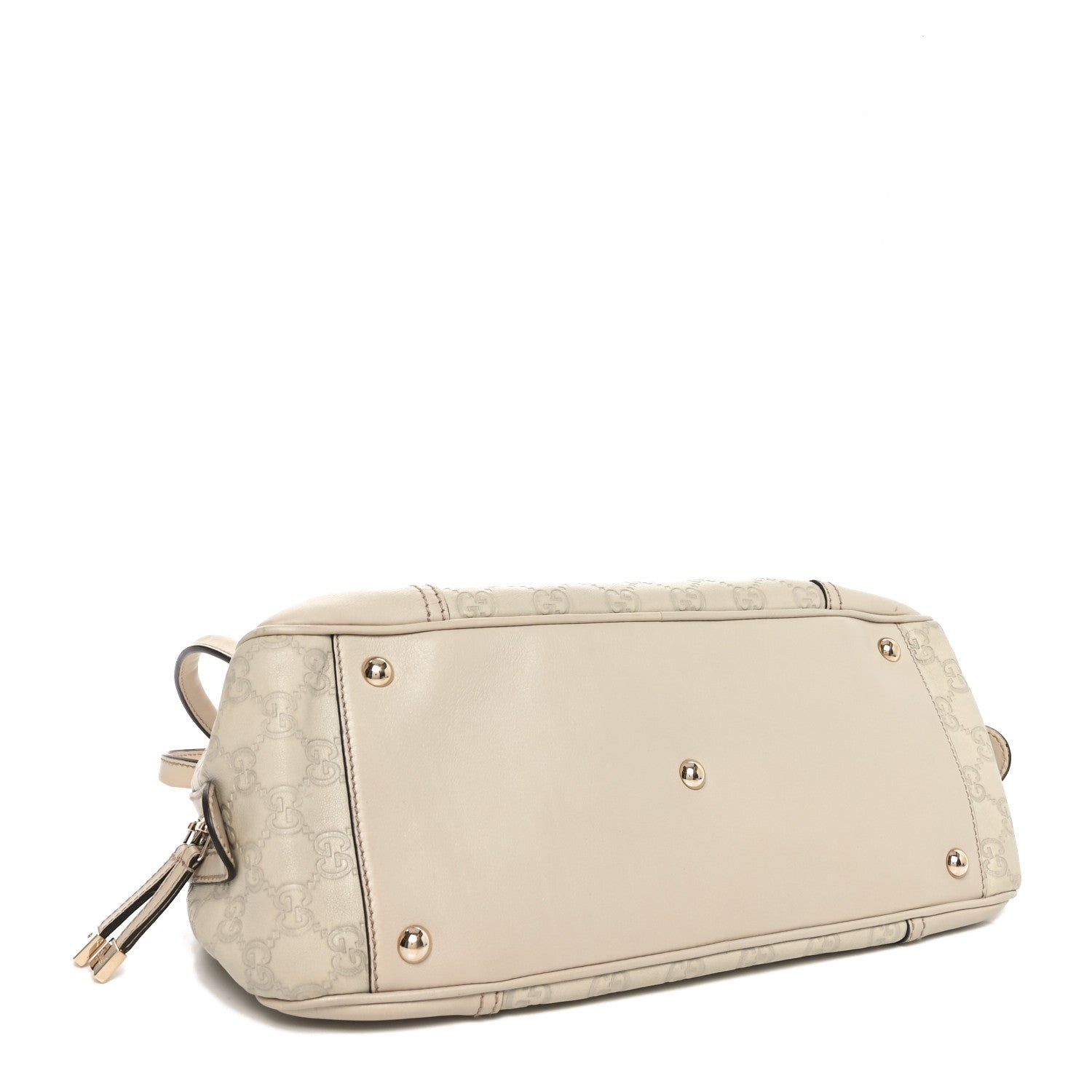 Guccissima Small Princy Satchel Off White