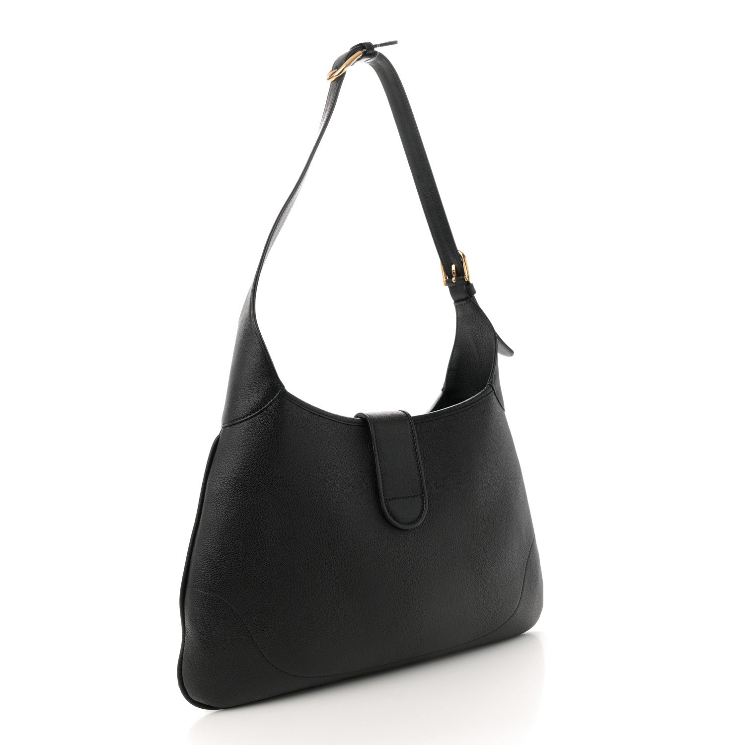 Goatskin Medium Aphrodite Shoulder Bag Black