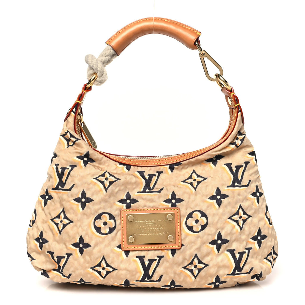 Nylon Monogram Cruise Bulles PM Beige