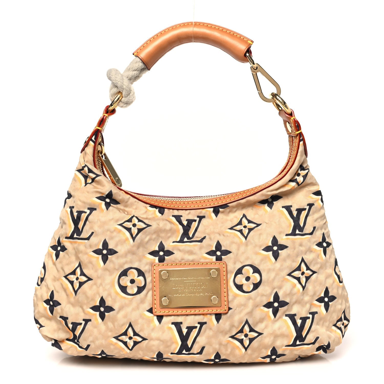 Nylon Monogram Cruise Bulles PM Beige