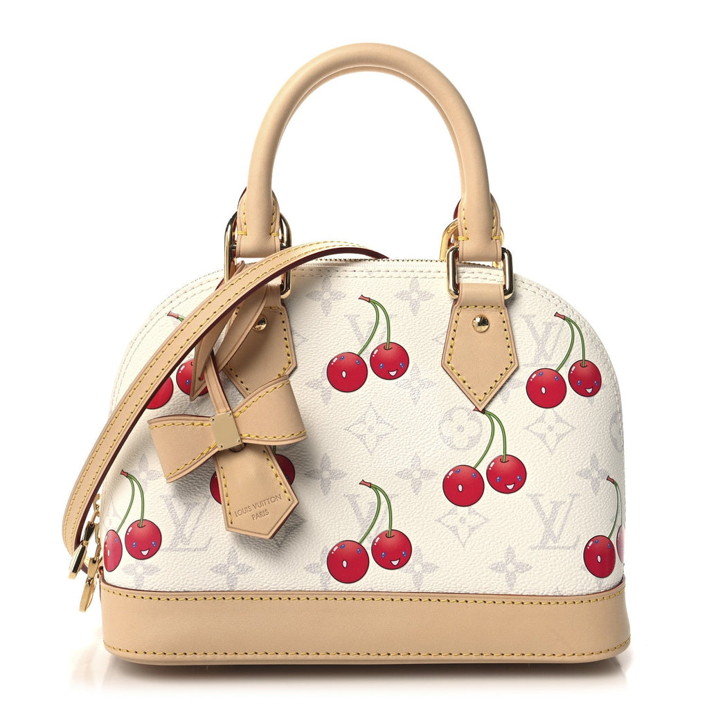 LV X TM Monogram Cerises Alma BB White