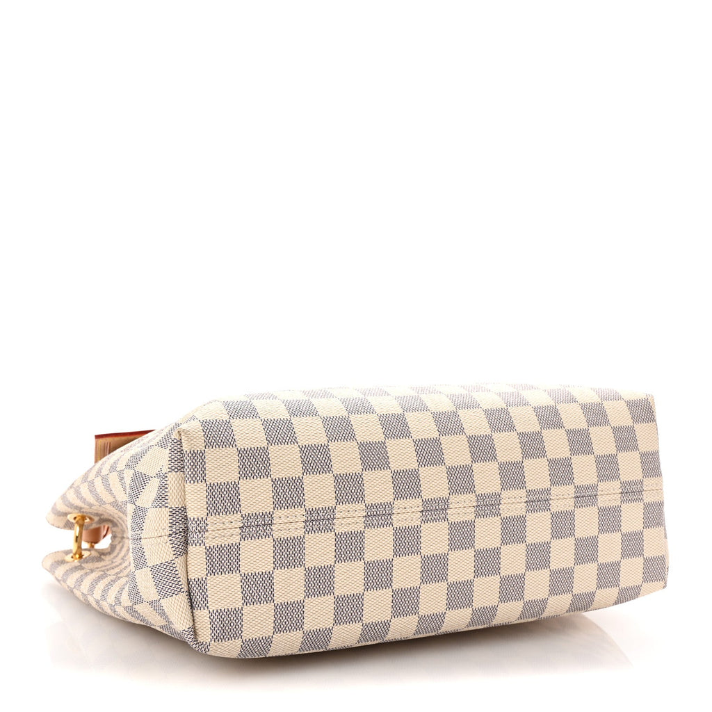 Damier Azur Graceful PM Rose Ballerine