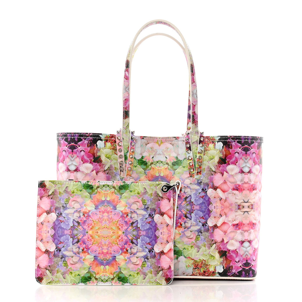 Calfskin Mini Paris Blooming Cabata Tote