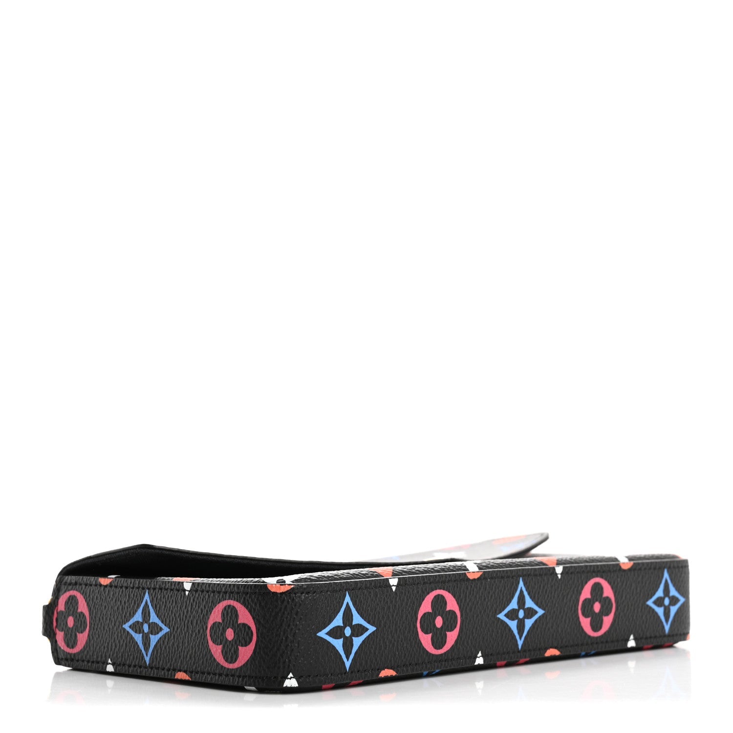 Game On Felicie Chain Wallet Black