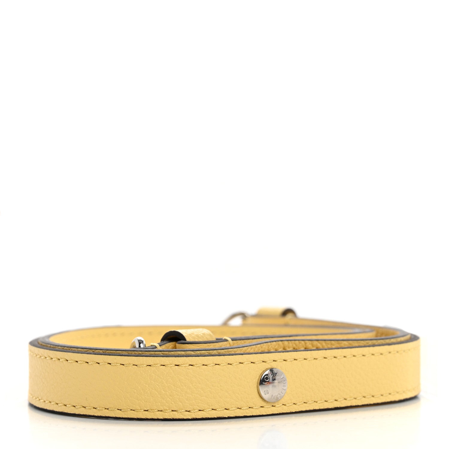 Calfskin Buci Shoulder Strap Jaune