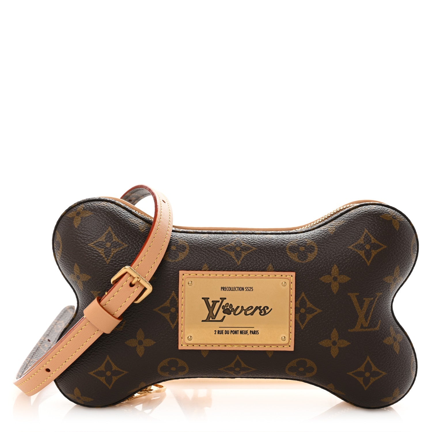 Monogram Bone Wearable Wallet