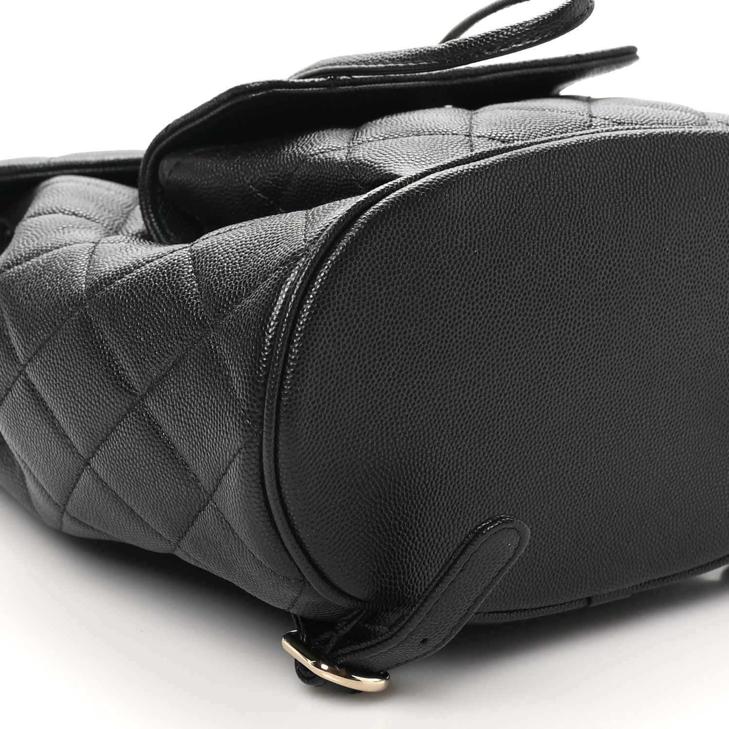 Caviar Quilted Backpack Bag Black