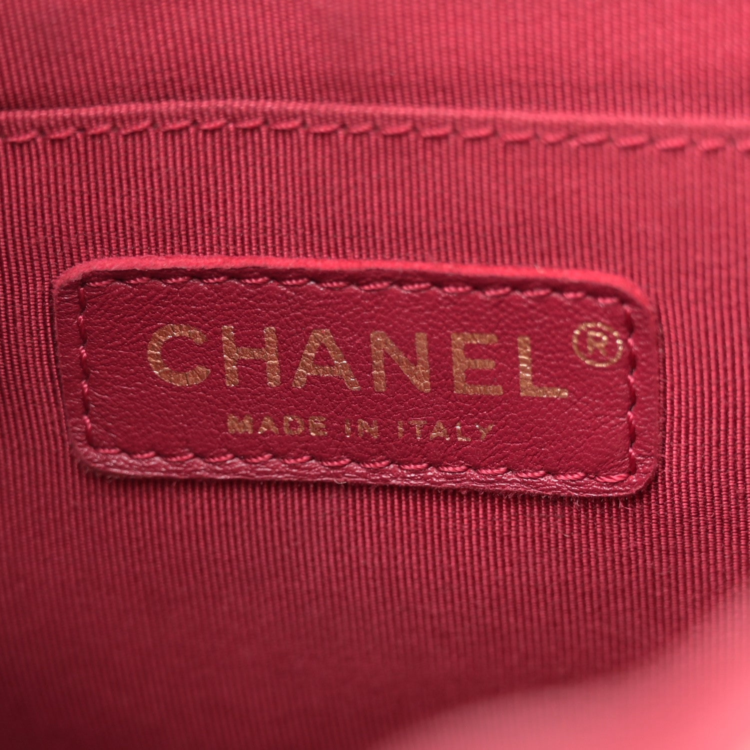 Lambskin Quilted Small Urban Spirit Backpack Red