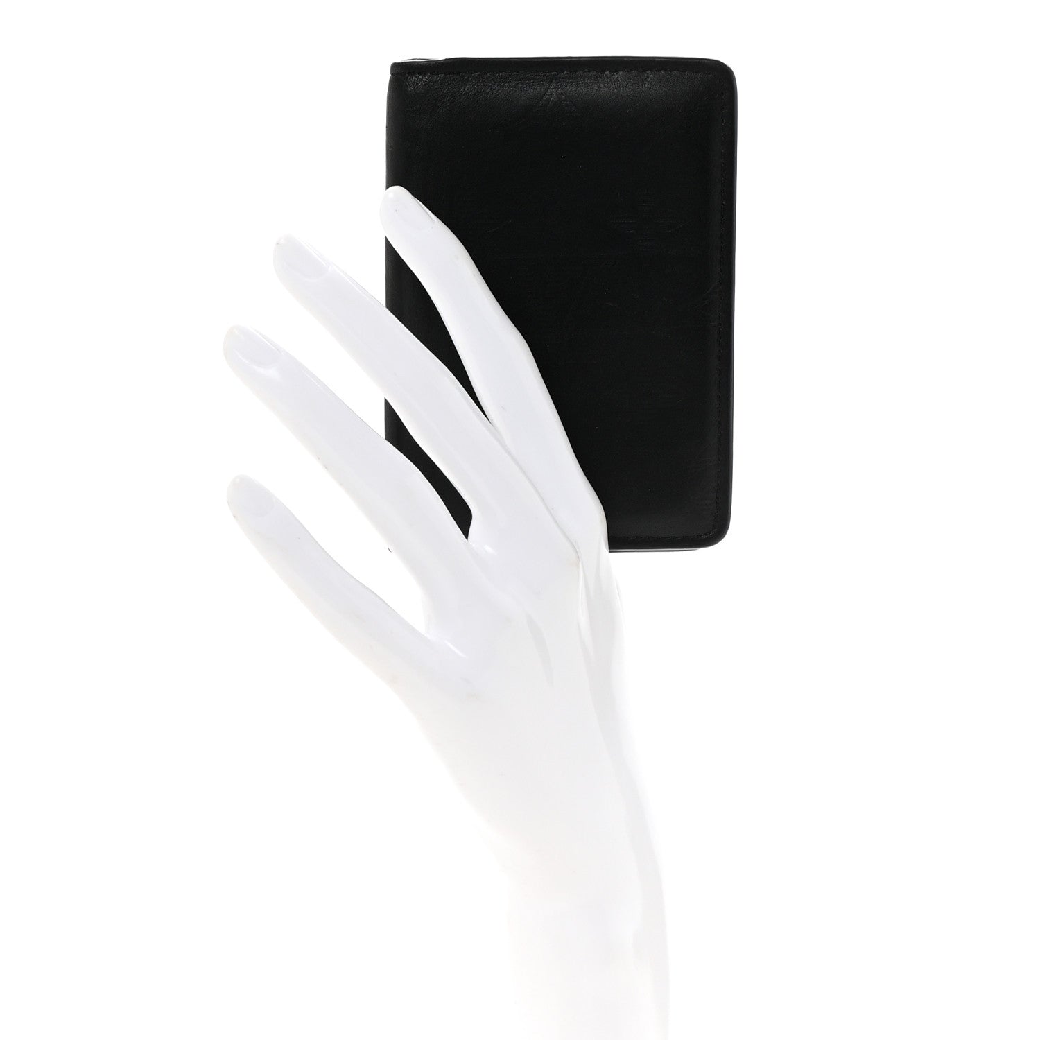 Calfskin Monogram Shadow Pocket Organizer Black
