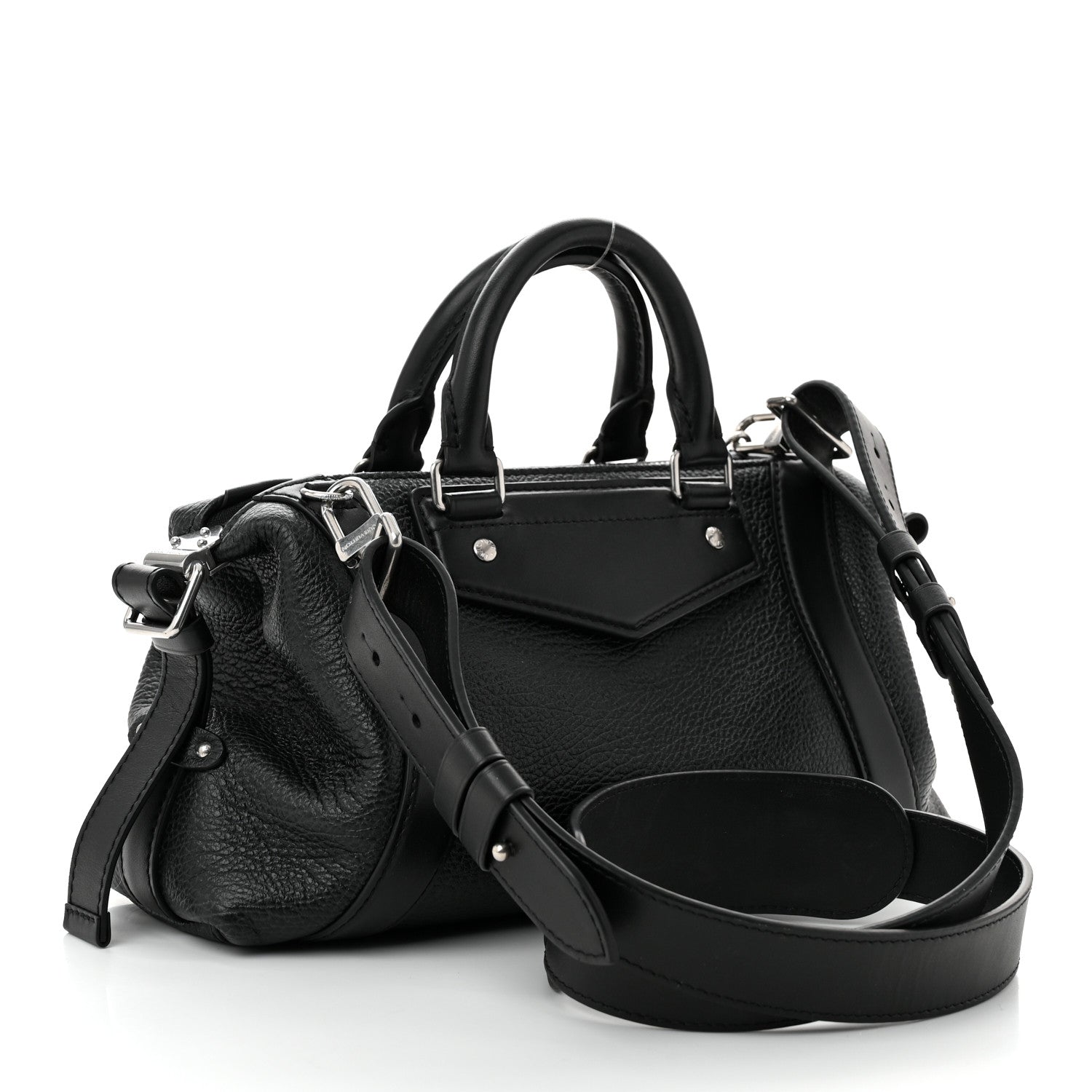 Pixel Lambskin LV Biker PM Black
