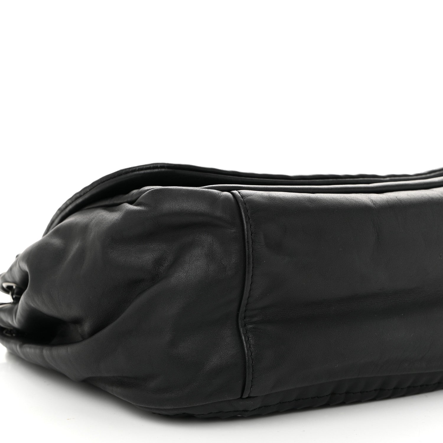Lambskin Luxe Ligne Flap Black