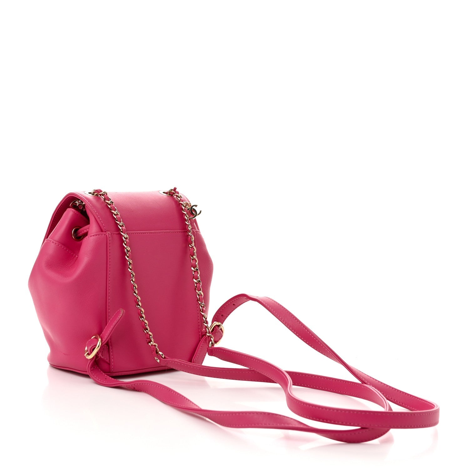 Lambskin CC Mania Backpack Pink