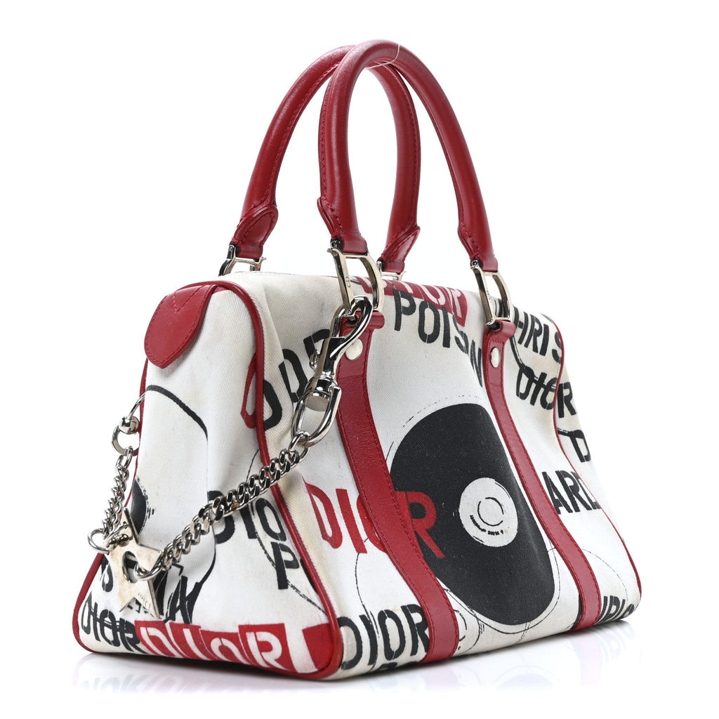 Canvas Hardcore Pierced Boston Black Red White
