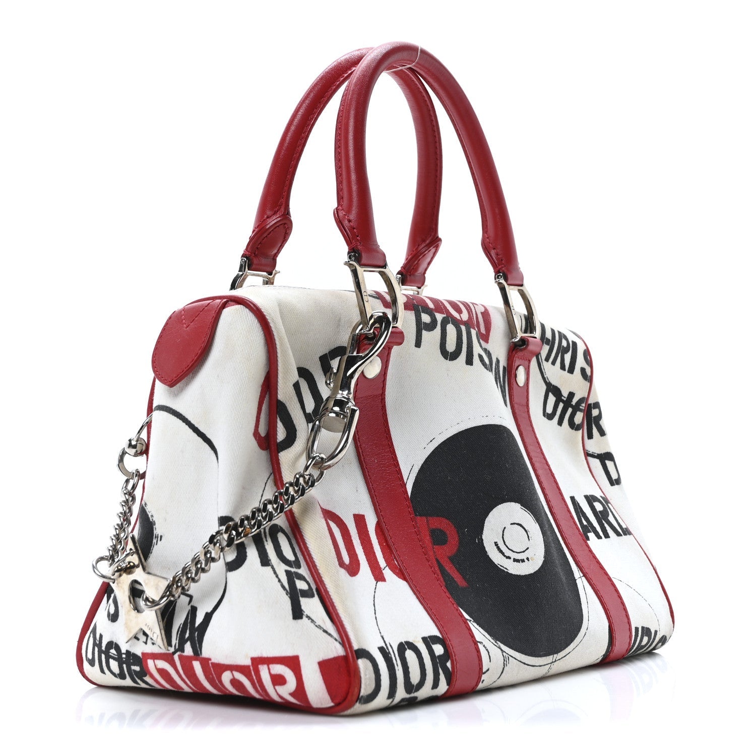 Canvas Hardcore Pierced Boston Black Red White