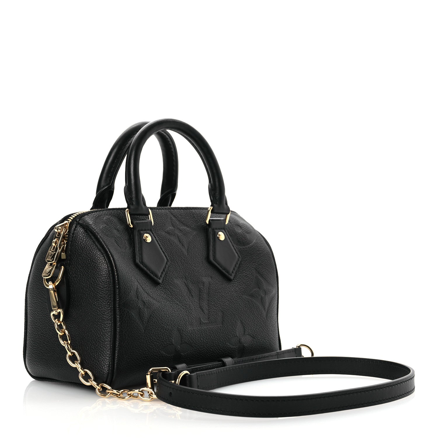 Empreinte Monogram Giant Speedy Bandouliere 20 Black