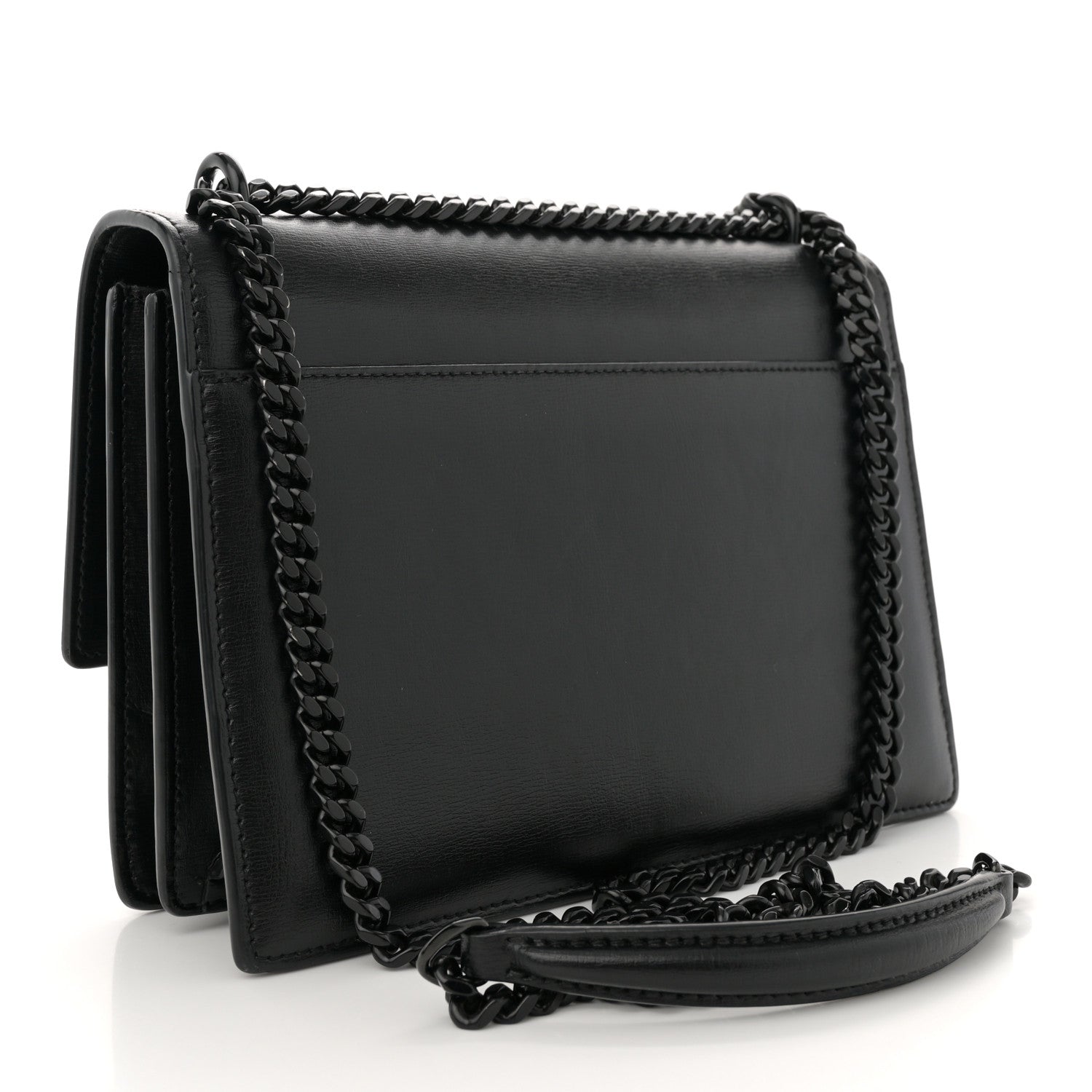 Calfskin Medium Monogram Monochrome Sunset Black