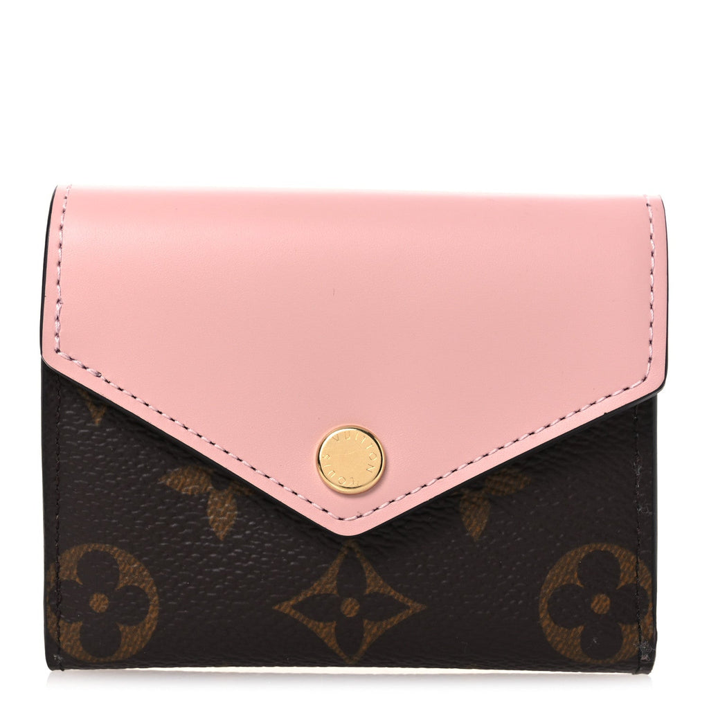 Monogram Zoe Wallet Rose Ballerine
