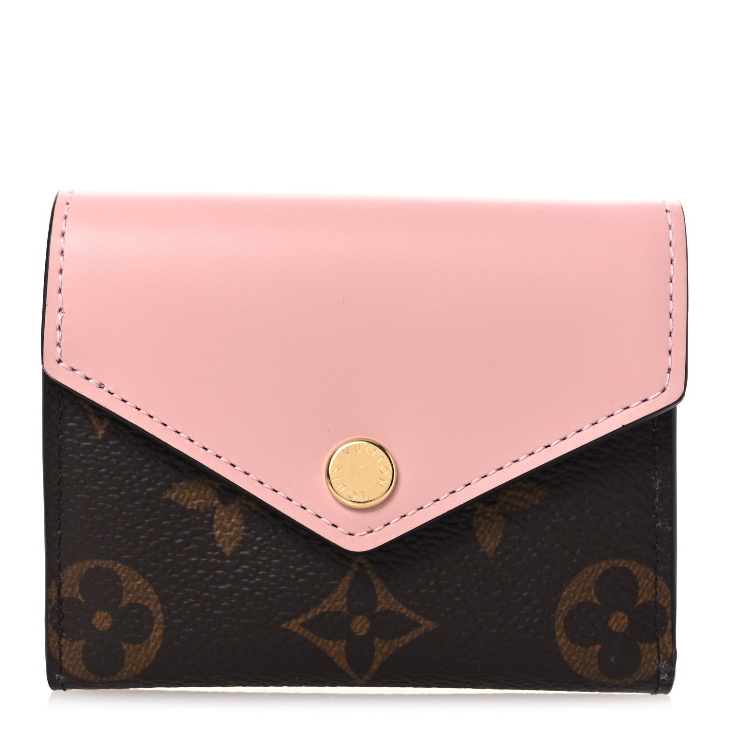 Monogram Zoe Wallet Rose Ballerine
