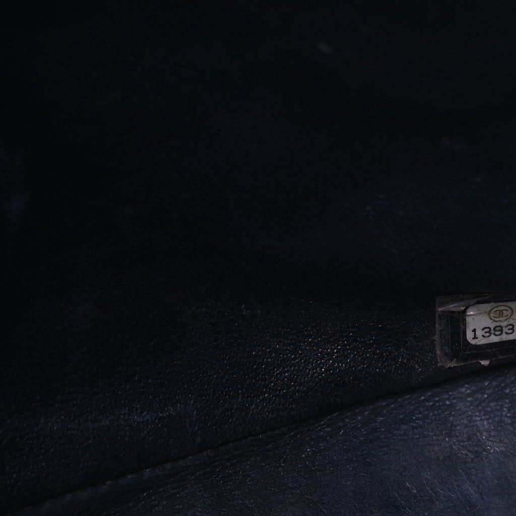 Caviar Quilted Jumbo Single Flap Black