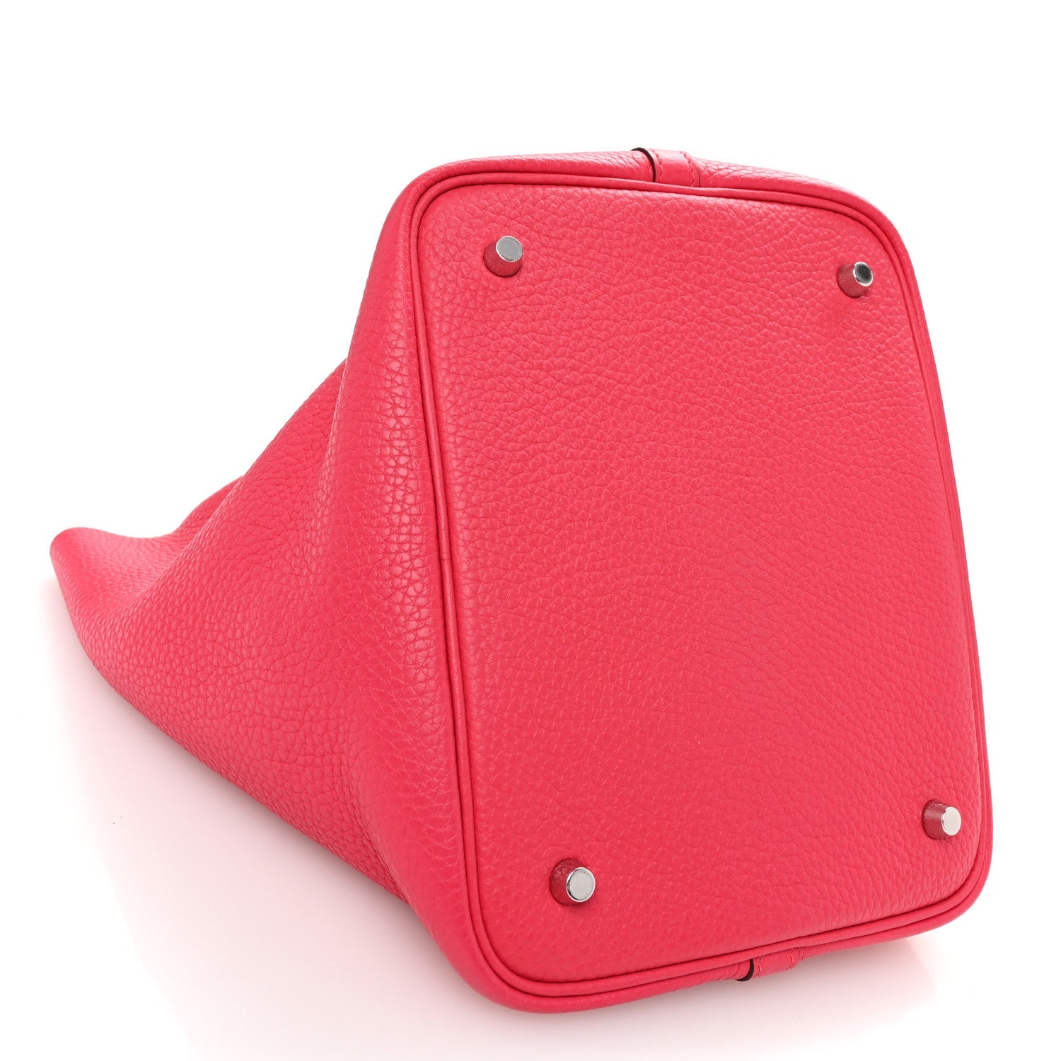 Taurillon Clemence Picotin Lock 22 MM Rose Extreme