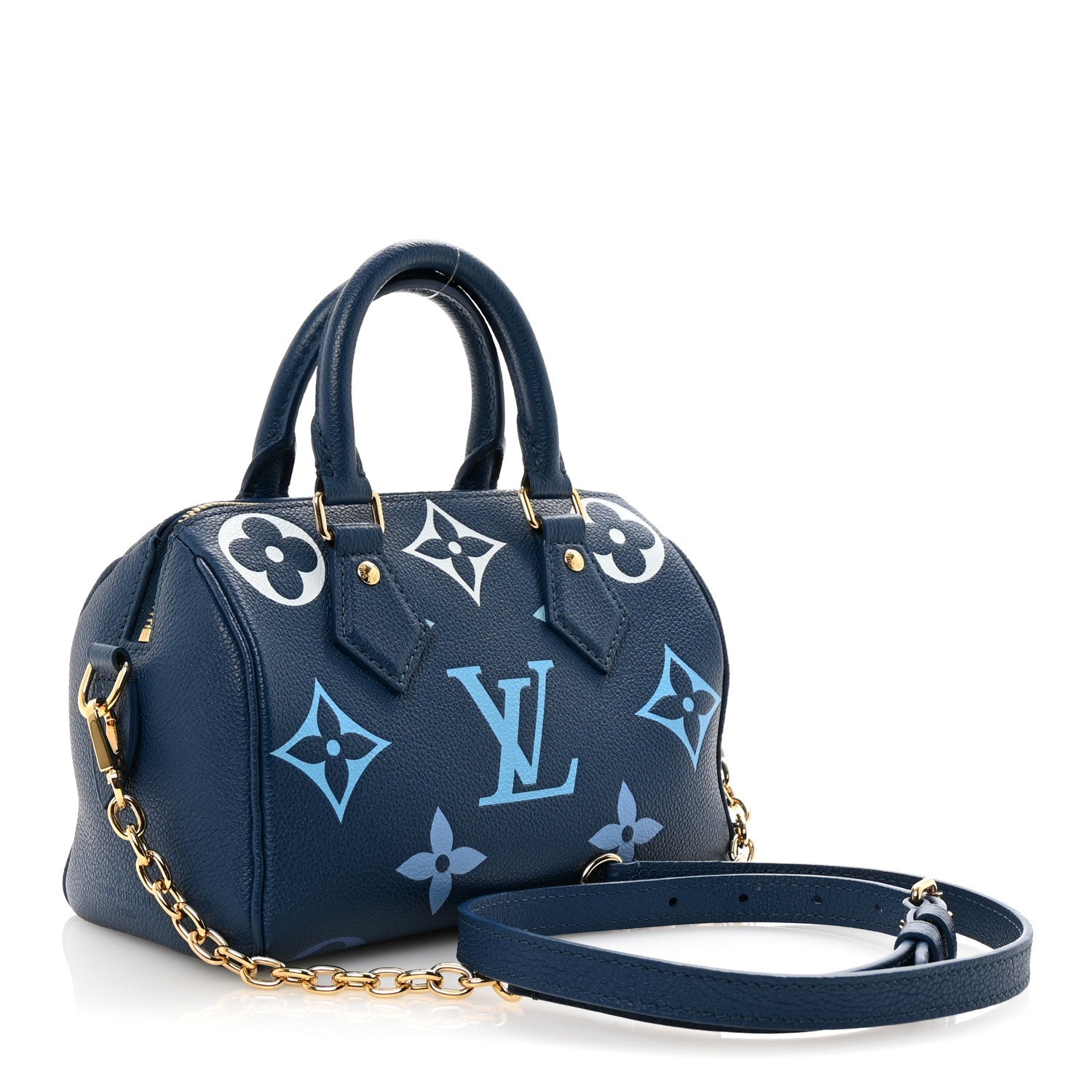 Empreinte Monogram Giant Speedy Bandouliere 20 Degrade Blue
