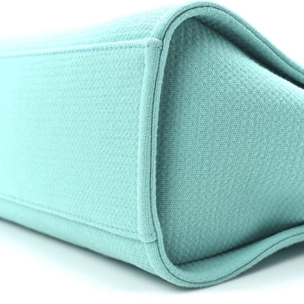 Mixed Fibers Small Deauville Tote Turquoise