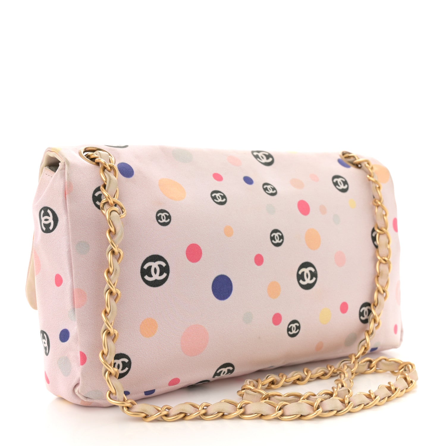 Satin Printed Small Single Flap Mutlicolor