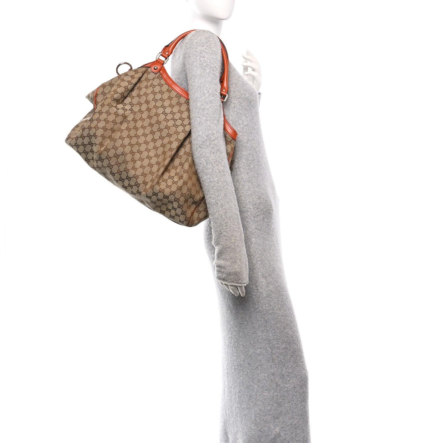 Monogram Large Sukey Tote Orange