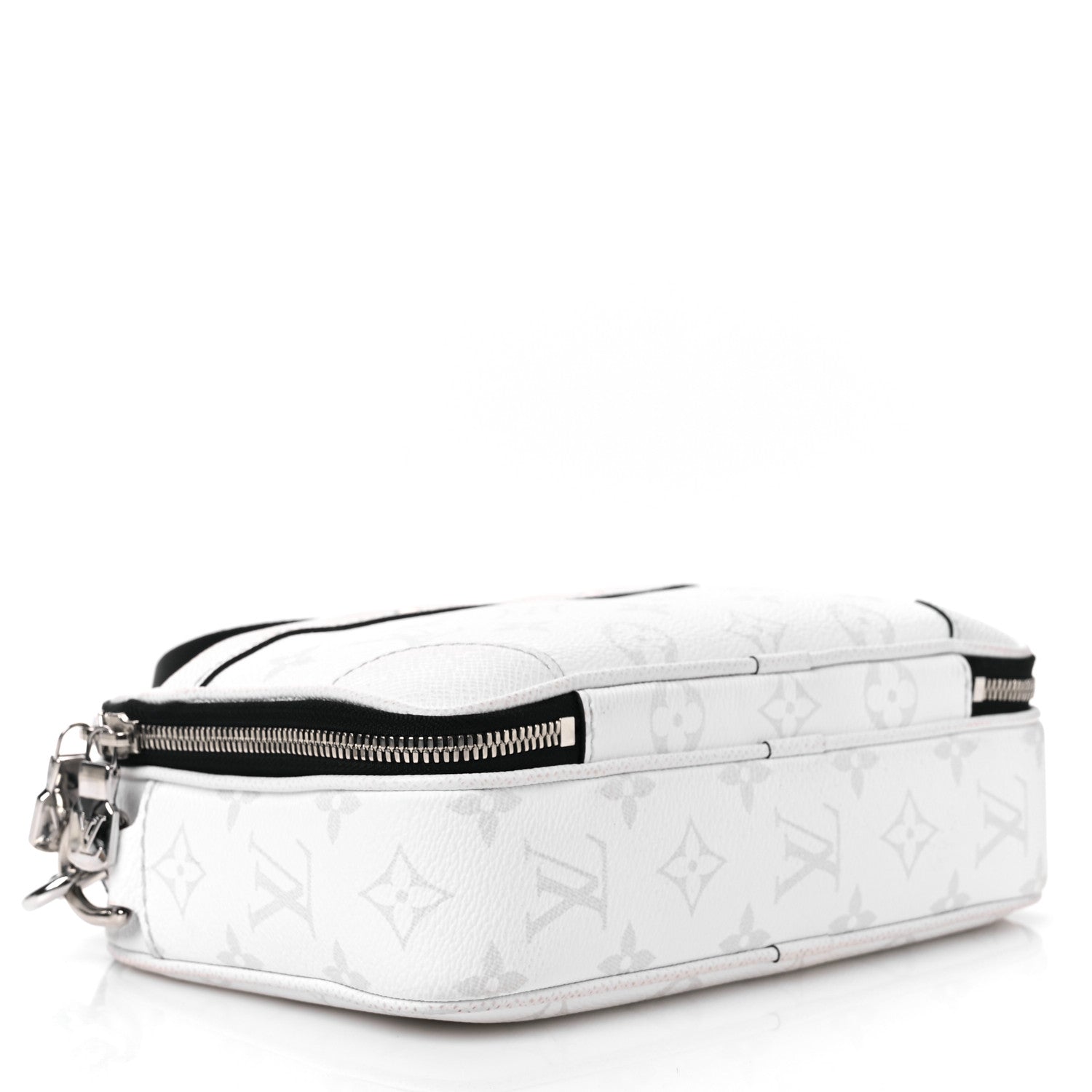 Taiga Monogram Alpha Messenger Optic White