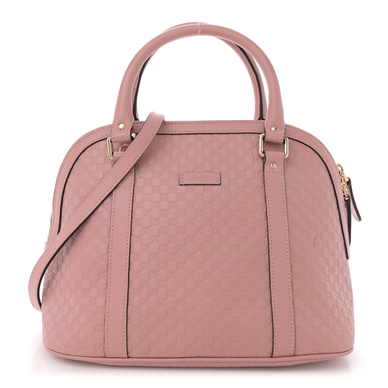 Microguccissima Medium Dome Bag Soft Pink