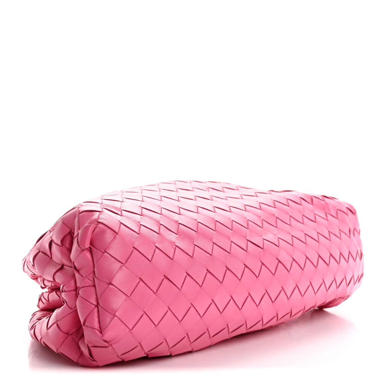 Nappa Maxi Intrecciato The Pouch Oversized Pink