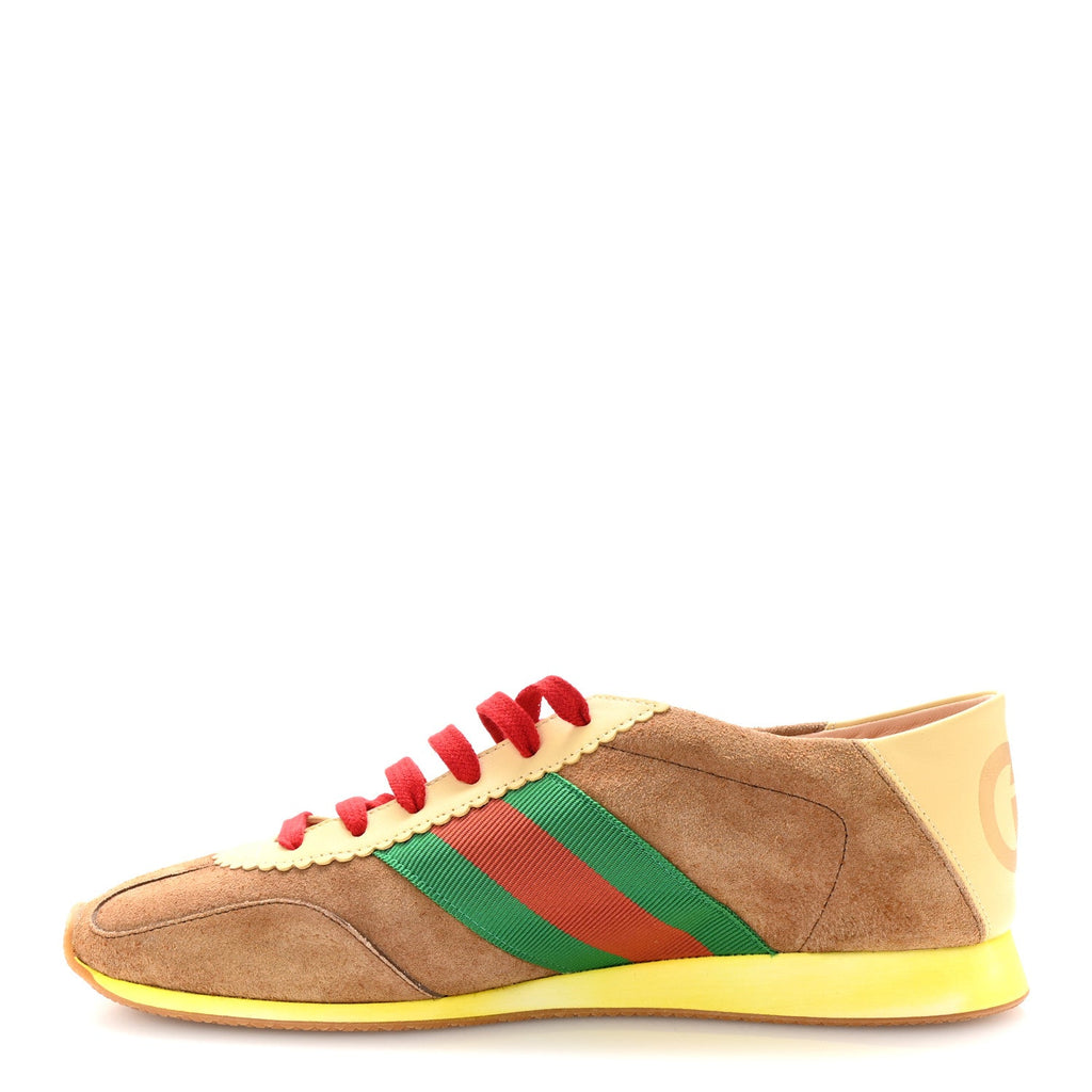 Suede Web Mens Rocket Sneakers 8 Nocciola Burro