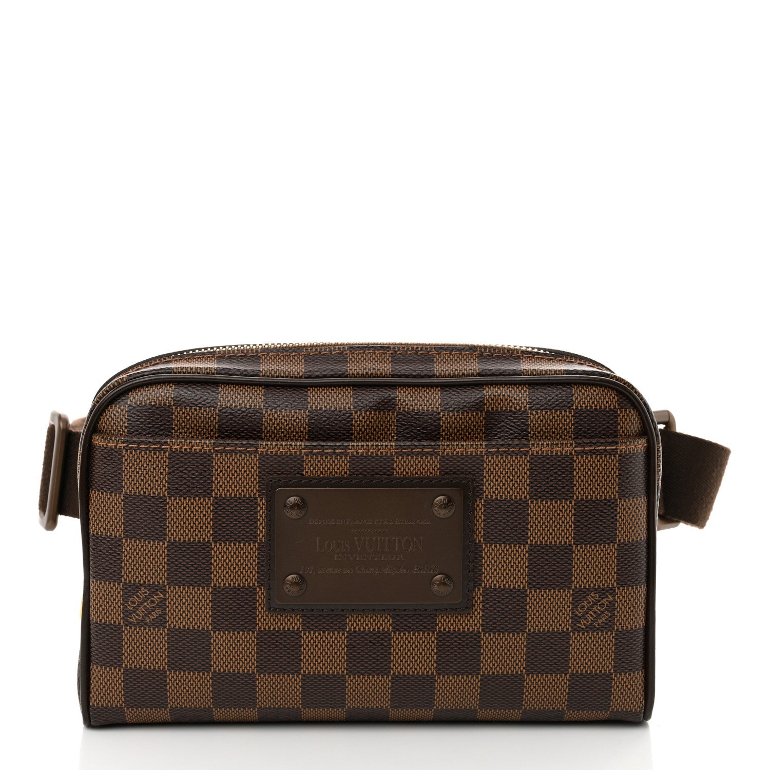 Damier Ebene Brooklyn Bum Bag