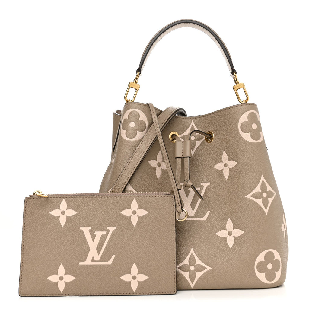 Empreinte Monogram Giant Neonoe MM Tourterelle Creme