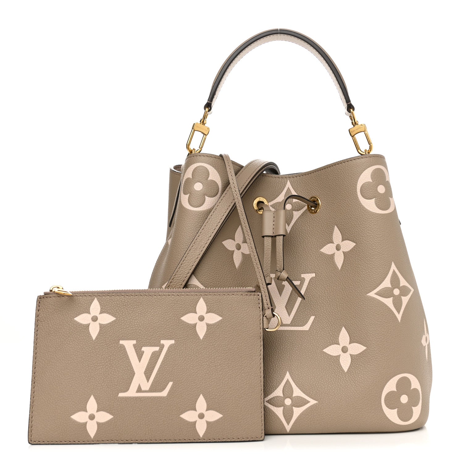 Empreinte Monogram Giant Neonoe MM Tourterelle Creme