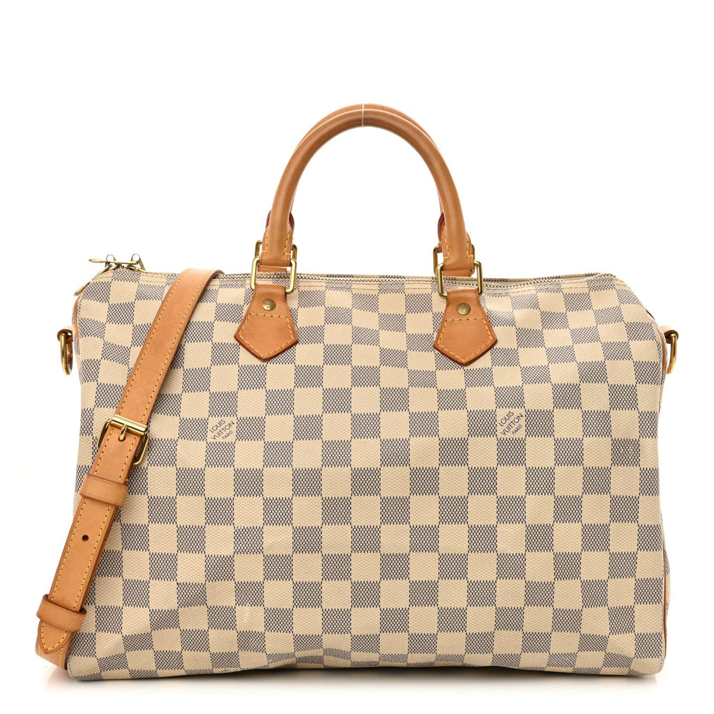 Damier Azur Speedy Bandouliere 35