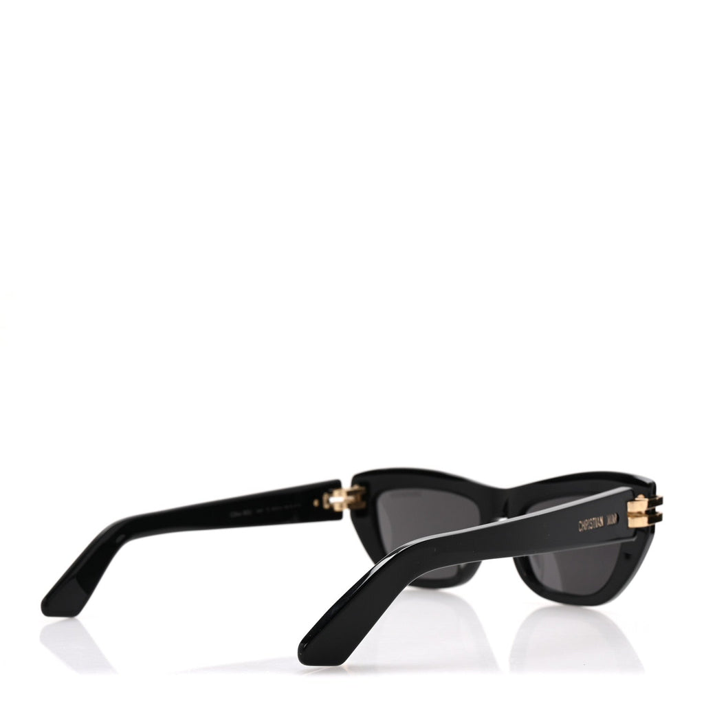 Acetate CDior B2U Cat Eye Sunglasses Black
