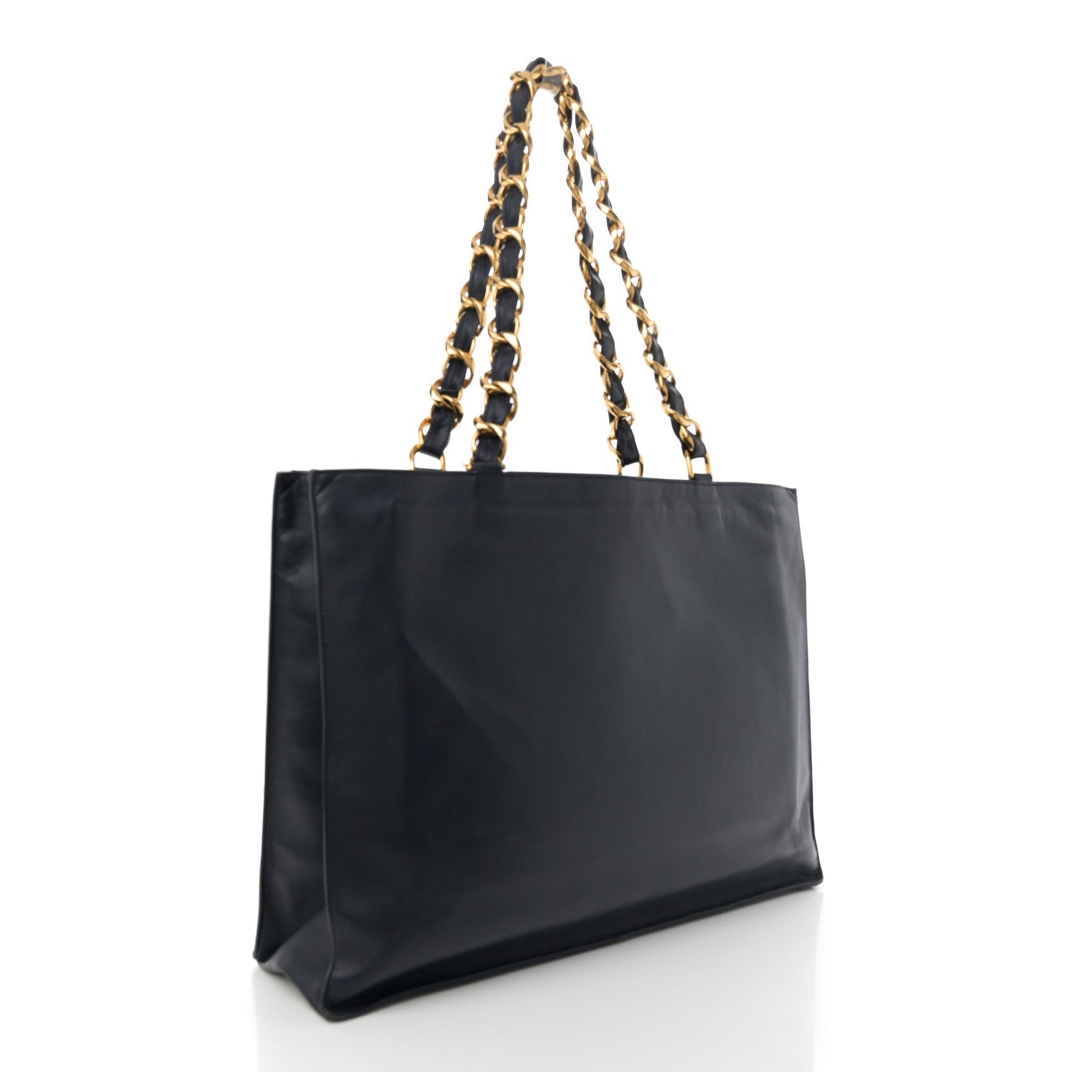 Lambskin CC Tote Navy