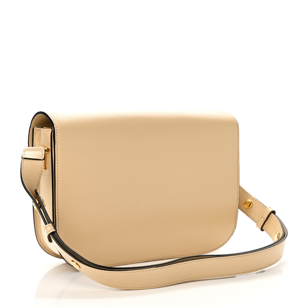 Azalea Calfskin Horsebit 1955 Shoulder Bag Bubble Tea