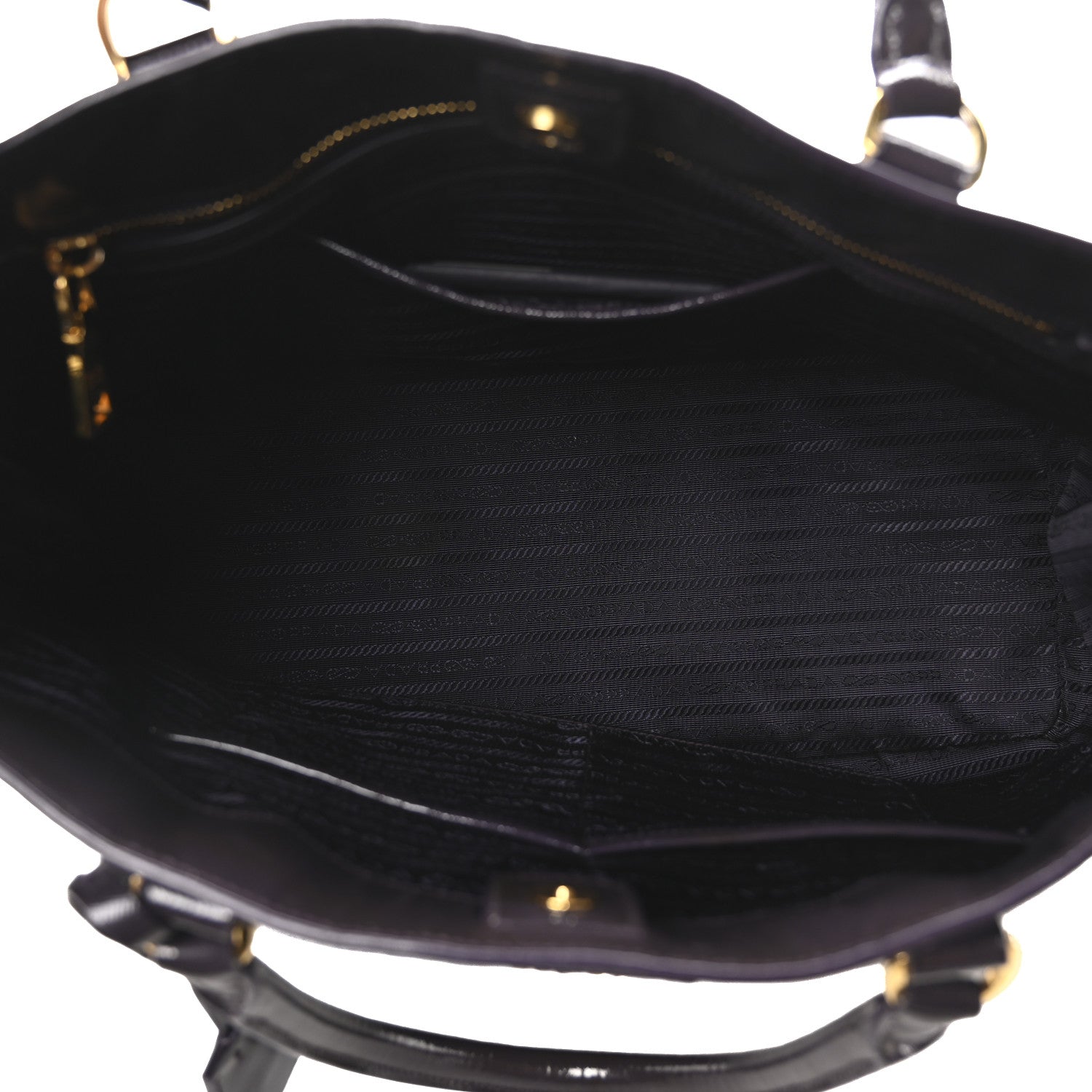 Saffiano Vernice Large Tote Uva