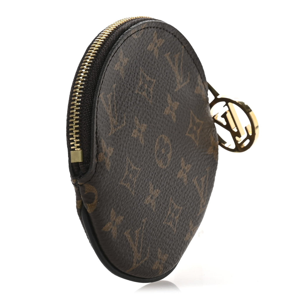 Mini Monogram Trio Pouch Round Coin Purse