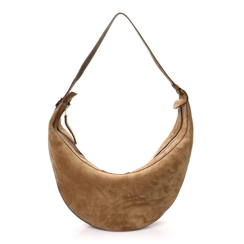 Suede Augustina Hobo Toffee
