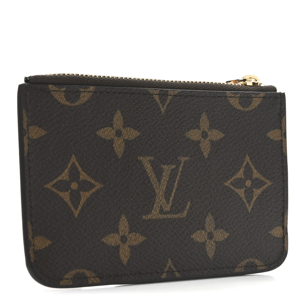 Monogram Zipped Romy  Holder